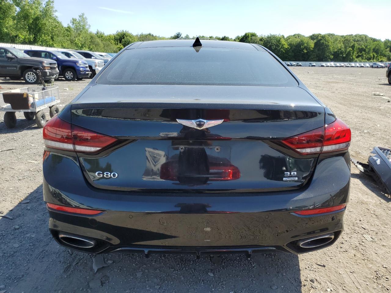 2019 Genesis G80 Base VIN: KMHGN4JE4KU296309 Lot: 59337875