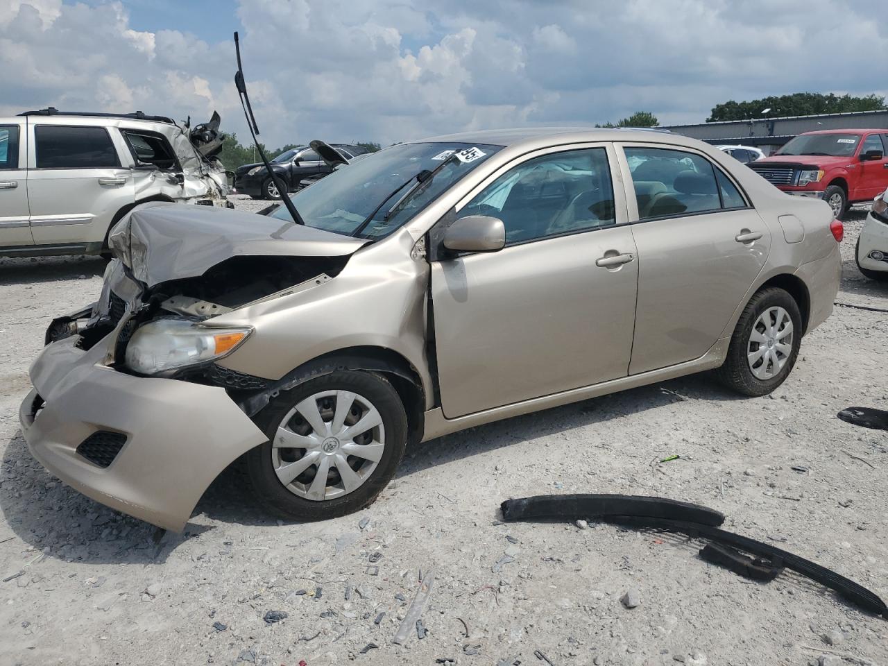 TOYOTA COROLLA 2009 2T1BU40E09C168577