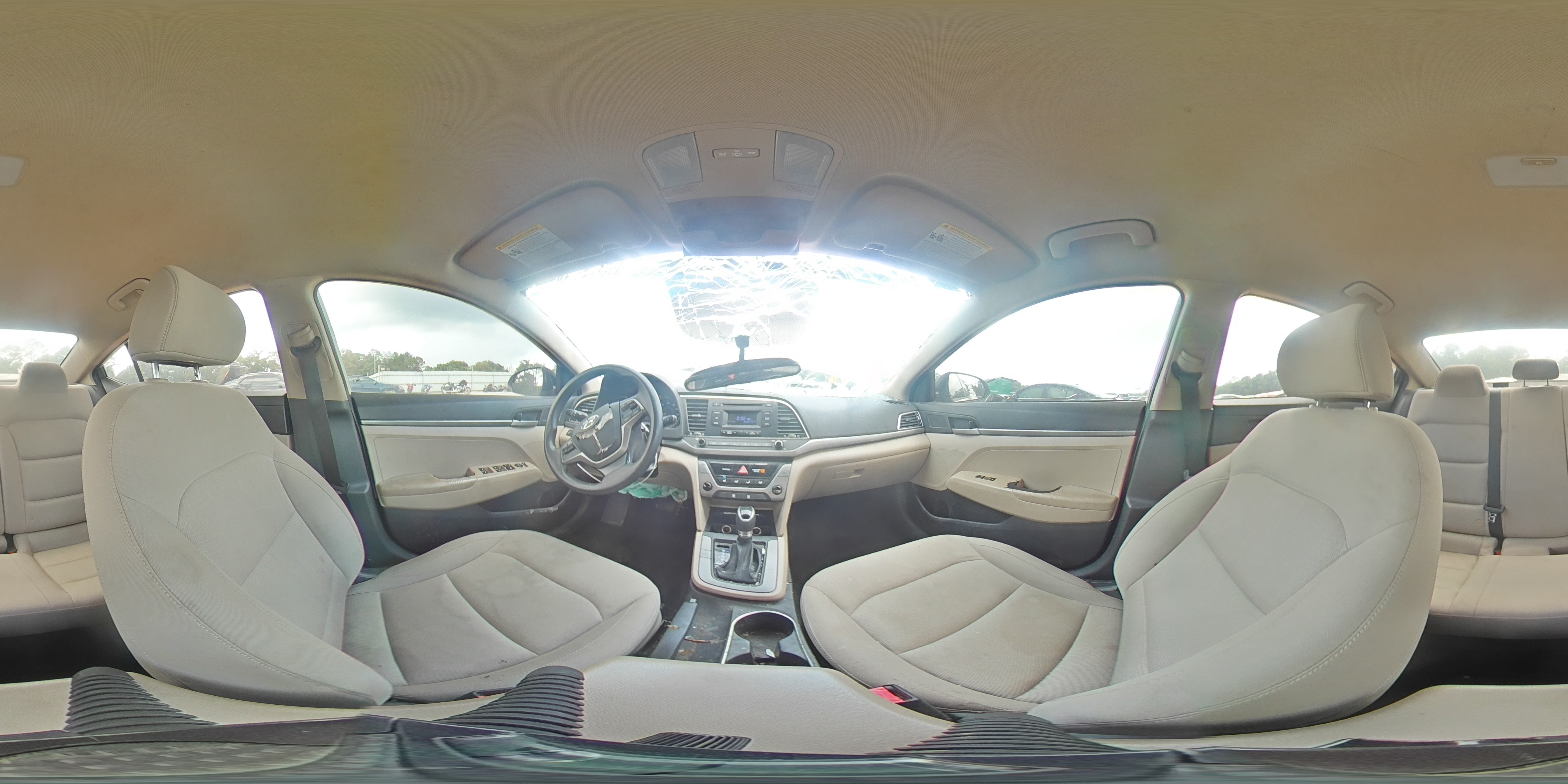 2017 Hyundai Elantra Se VIN: KMHD74LF7HU083897 Lot: 98357015