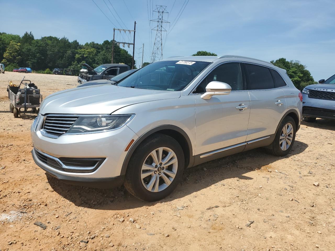 2016 Lincoln Mkx Premiere للبيع في China Grove، NC - Damage History