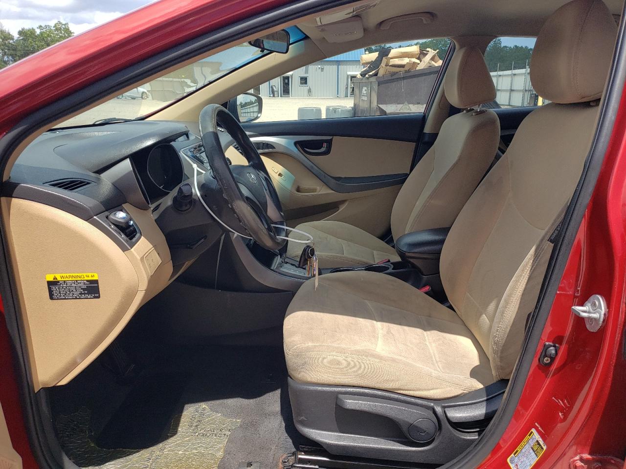 2013 Hyundai Elantra Gls VIN: KMHDH4AE9DU713226 Lot: 61619895
