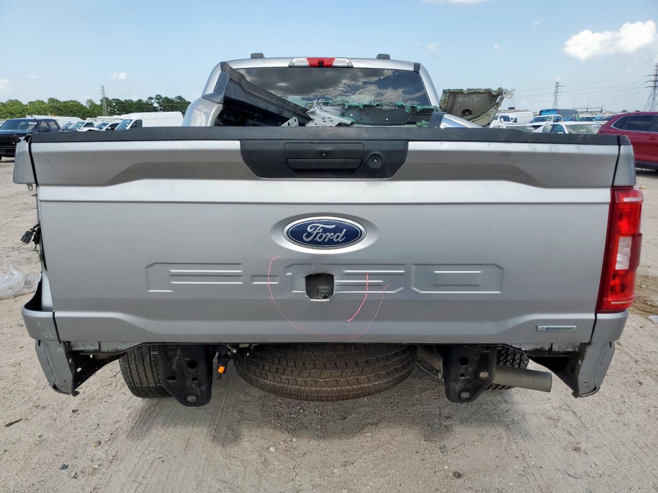 2022 Ford F150 Super Cab VIN: 1FTEX1CP8NKF31197 Lot: 61822005