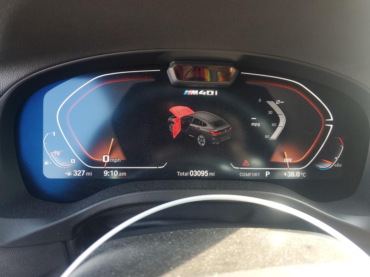 2025 BMW X4 M40I VIN: 5UX43DT07S9Z44757 Lot: 62728525