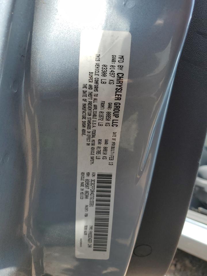 2013 Fiat 500 Pop VIN: 3C3CFFDR4DT615591 Lot: 62602325