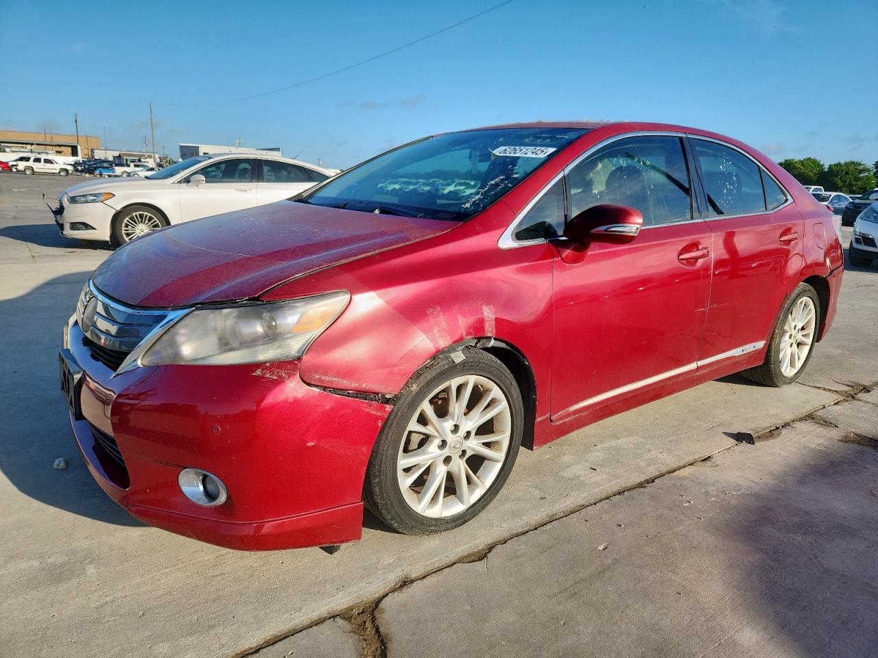 LEXUS HS 2010 VIN JTHBB1BA9A2018290