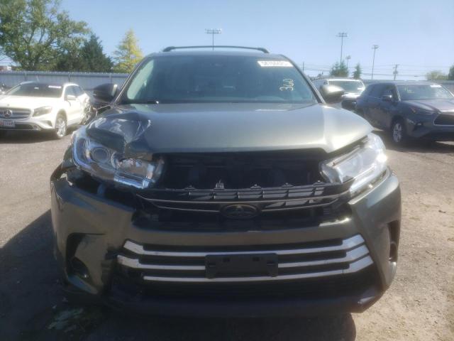  TOYOTA HIGHLANDER 2019 Zielony