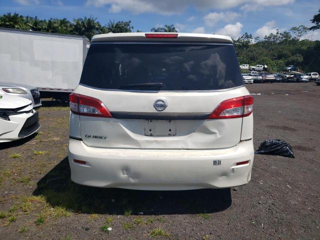  NISSAN QUEST 2014 White