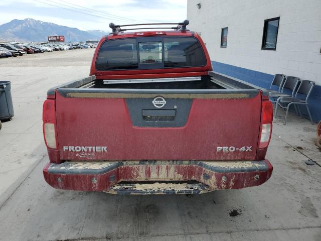 NISSAN FRONTIER 2014 Czerwony