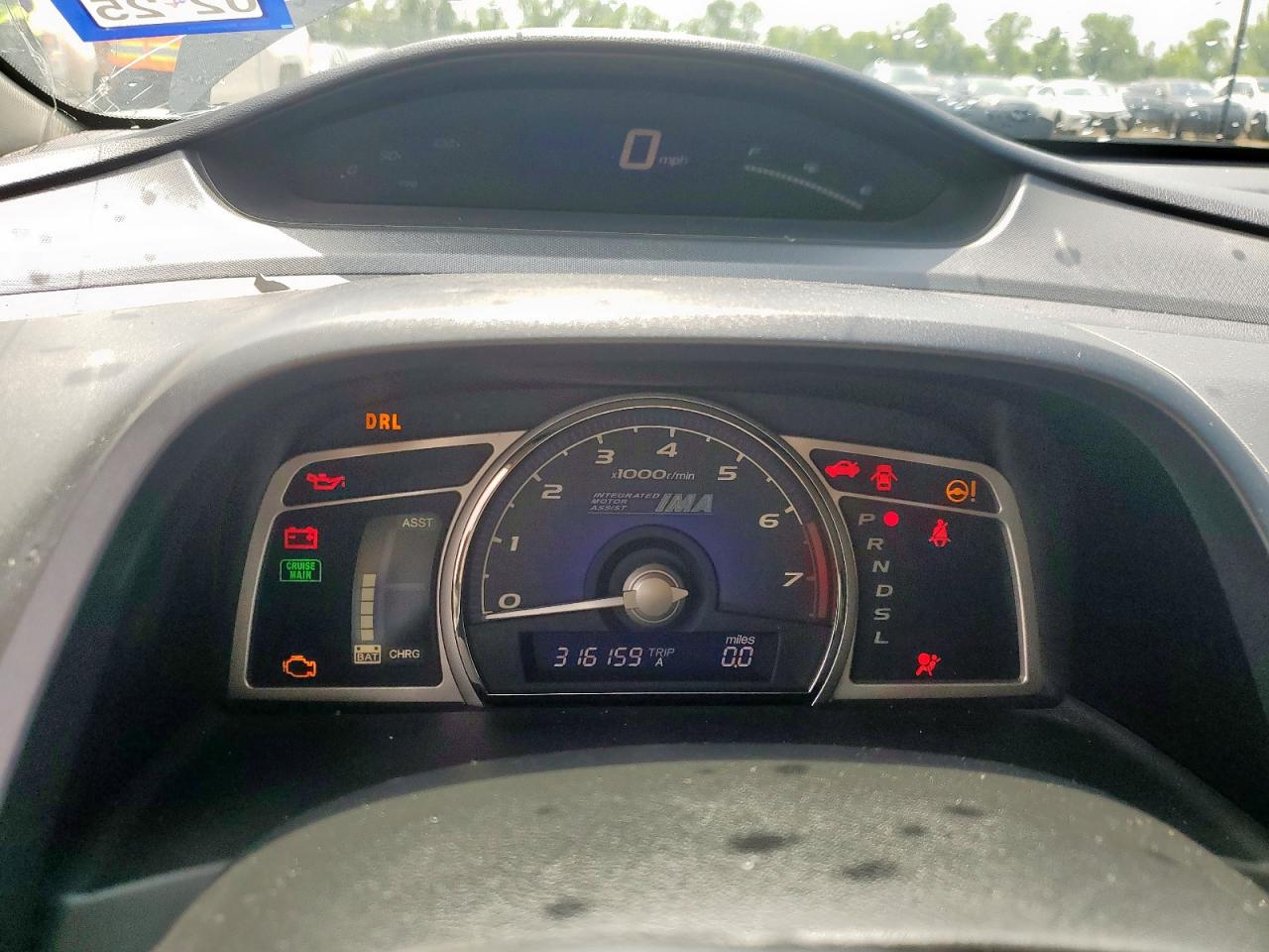 2008 Honda Civic Hybrid VIN: JHMFA36238S013924 Lot: 59595805