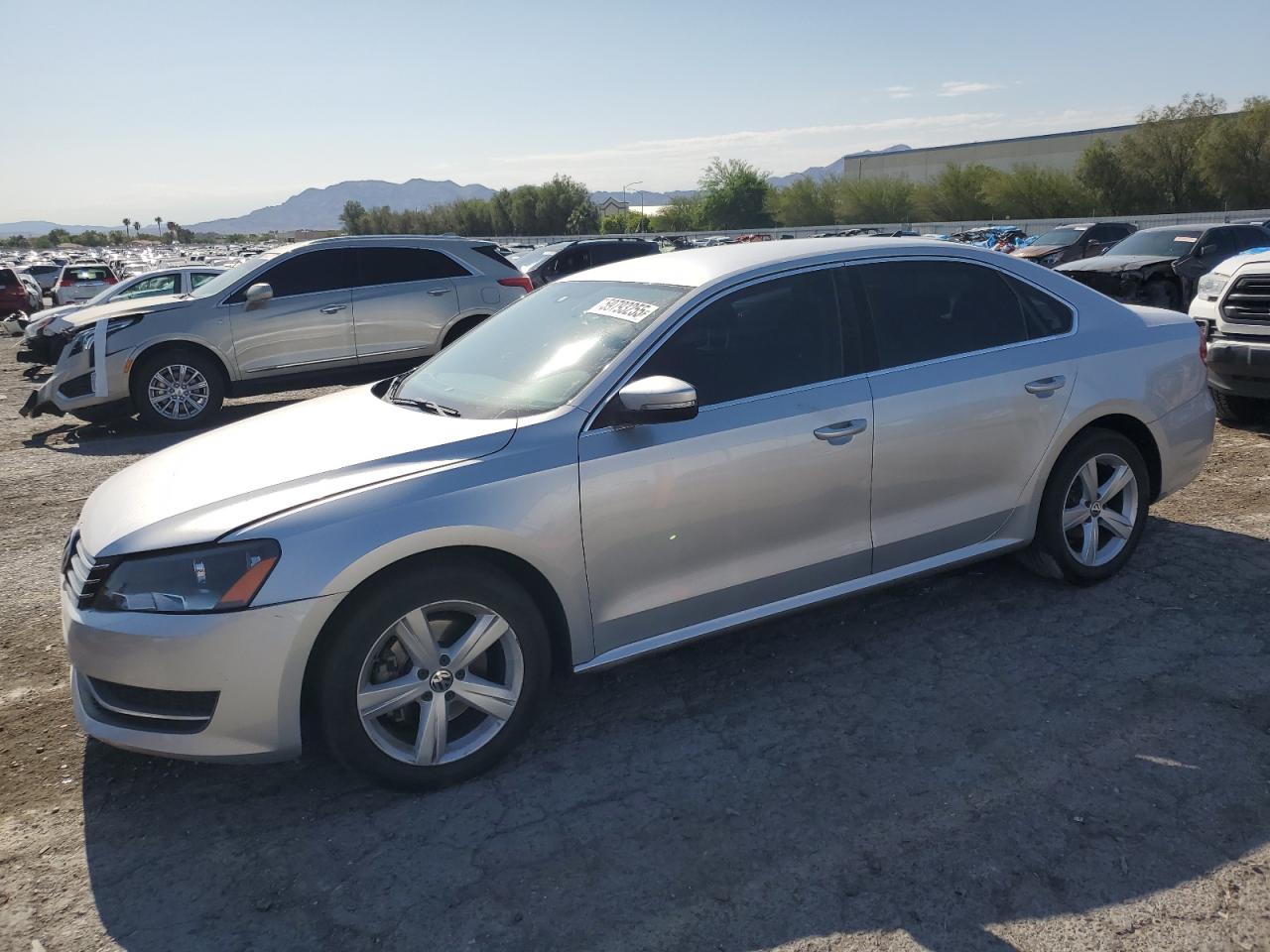 2013 Volkswagen Passat Se for Sale in Las Vegas, NV - Rear End