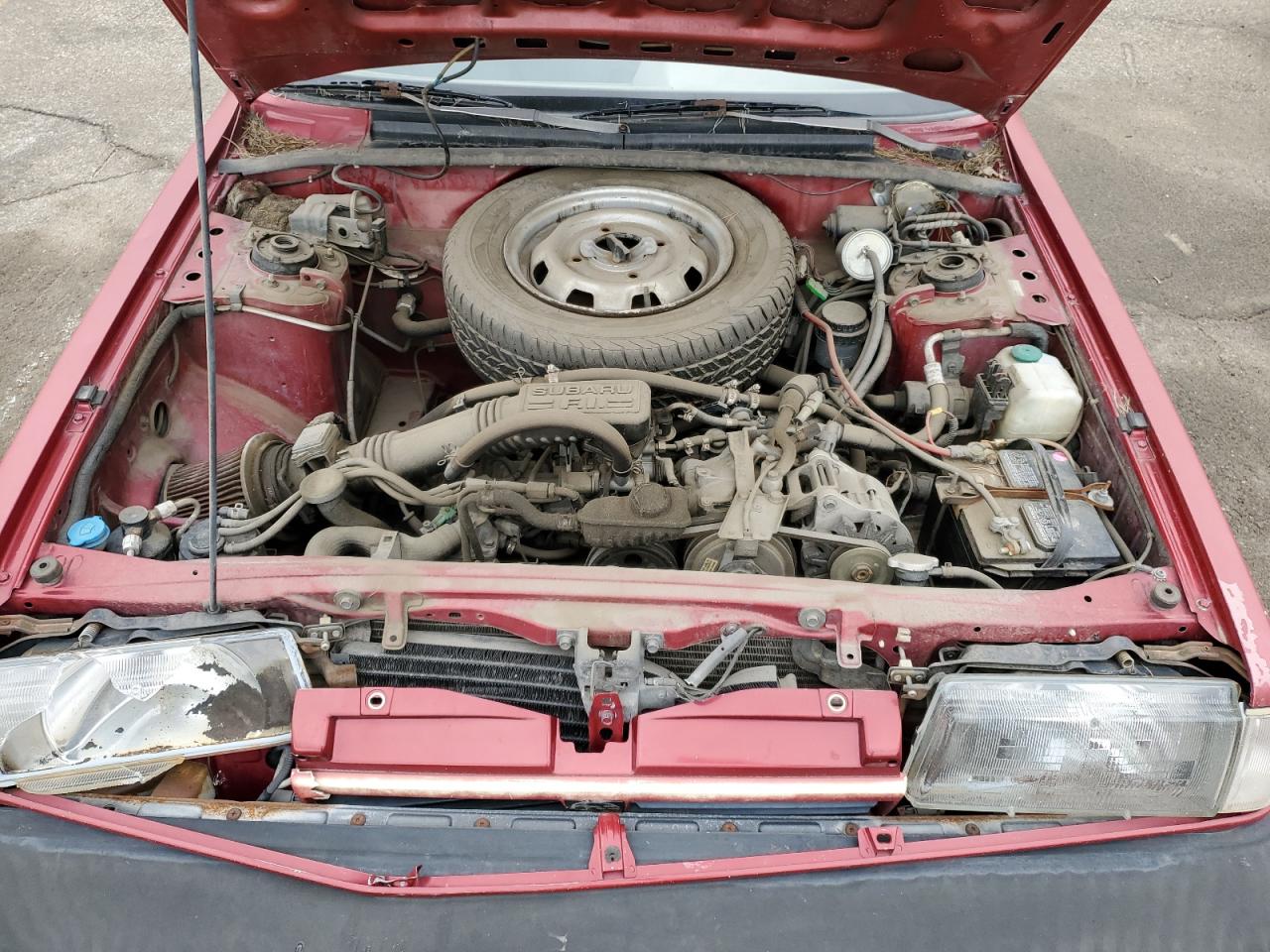 1992 Subaru Loyale VIN: JF2AN52B5ND413597 Lot: 62210635