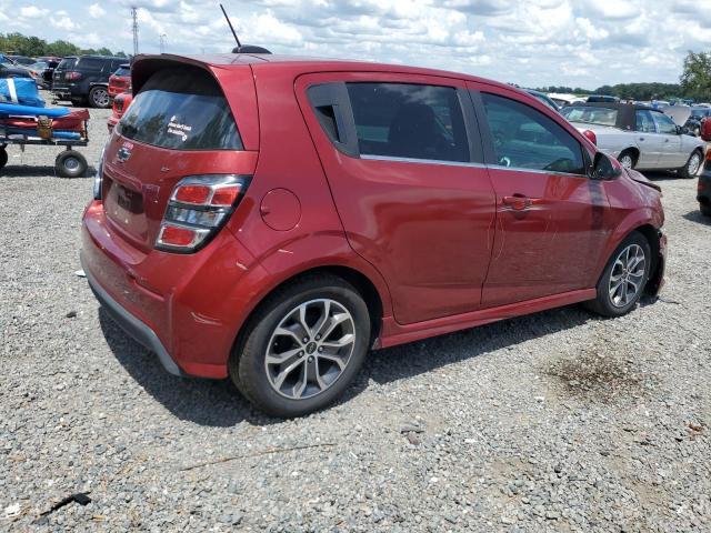  CHEVROLET SONIC 2018 Красный