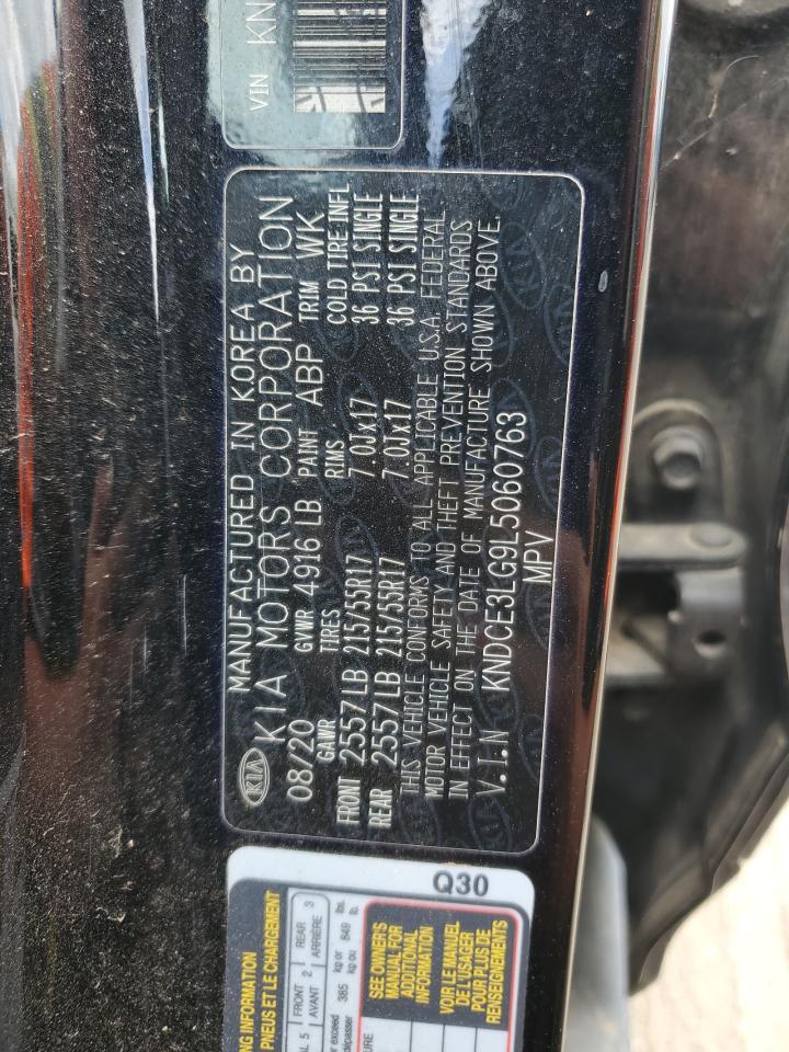 2020 Kia Niro Ex Premium VIN: KNDCE3LG9L5060763 Lot: 60096675