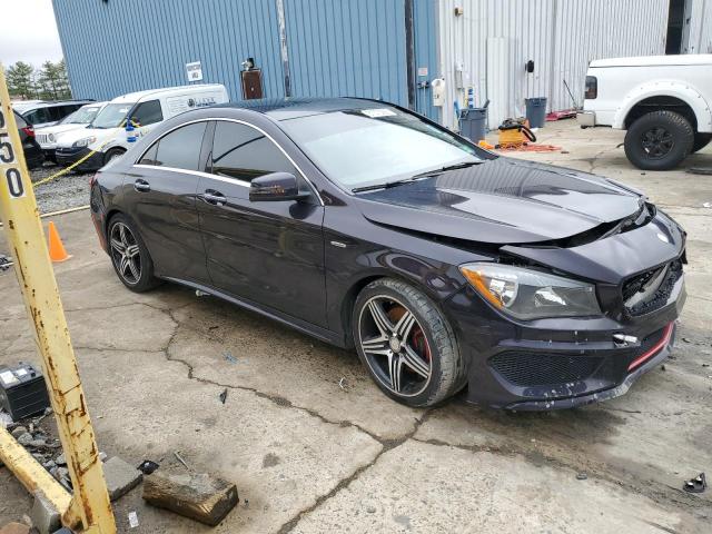 Sedans MERCEDES-BENZ CLA-CLASS 2016 Czarny