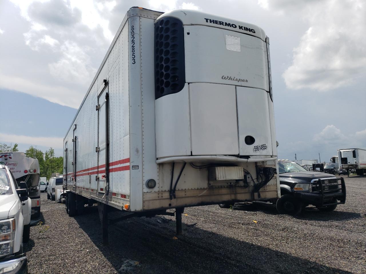 2012 Utility Vs2Ra Refrigerated Van Trailer продається в Fredericksburg, VA - Front End
