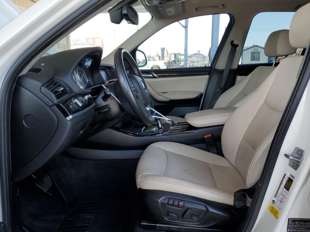 2015 BMW X3 Sdrive28I VIN: 5UXWZ7C57F0M83297 Lot: 61576455