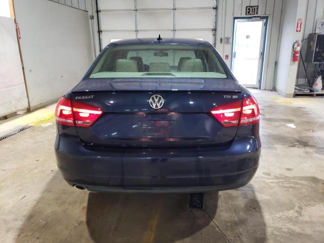  VOLKSWAGEN PASSAT 2012 Синій