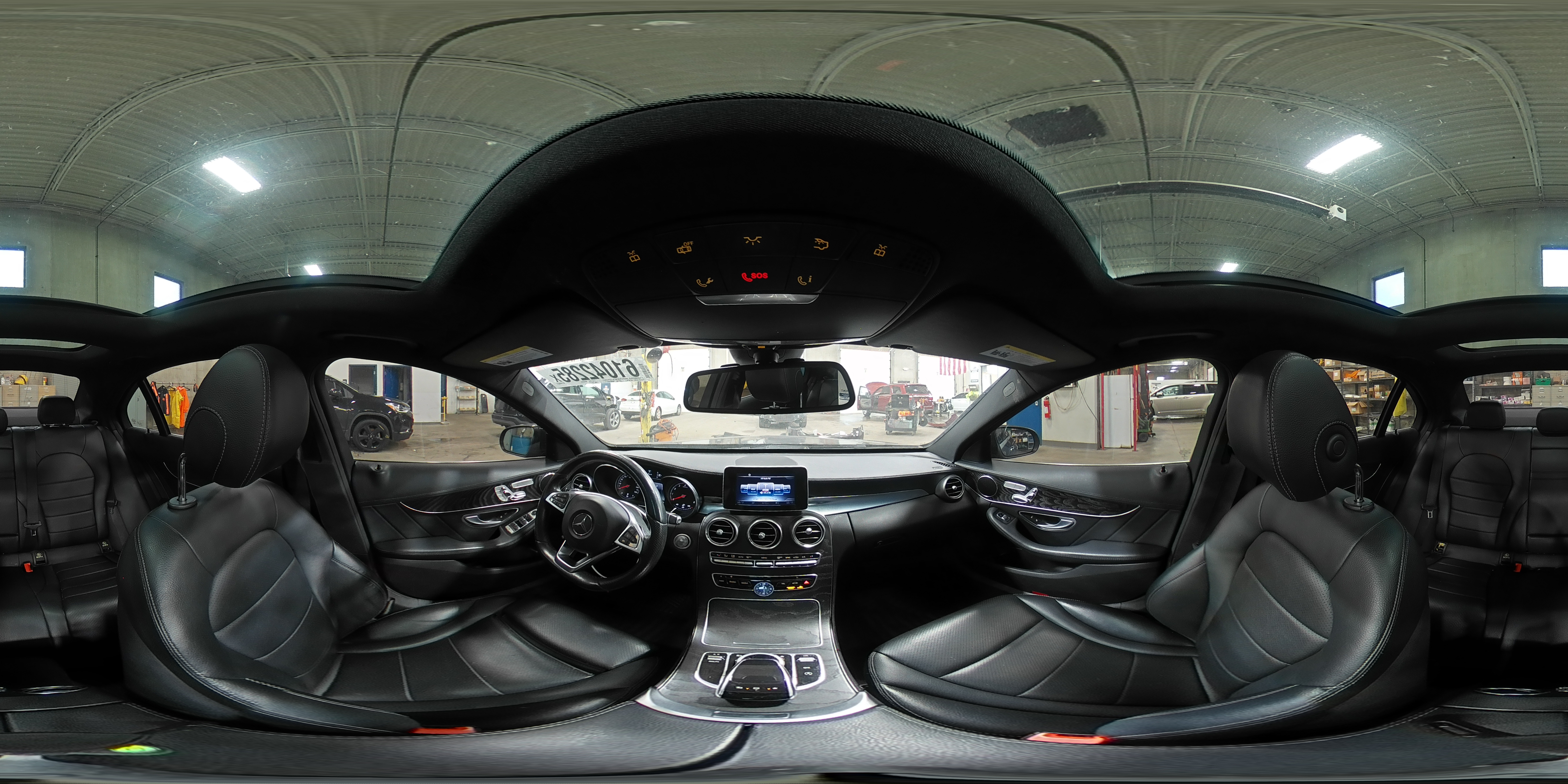 2015 Mercedes-Benz C 300 4Matic VIN: 55SWF4KBXFU037497 Lot: 61042285