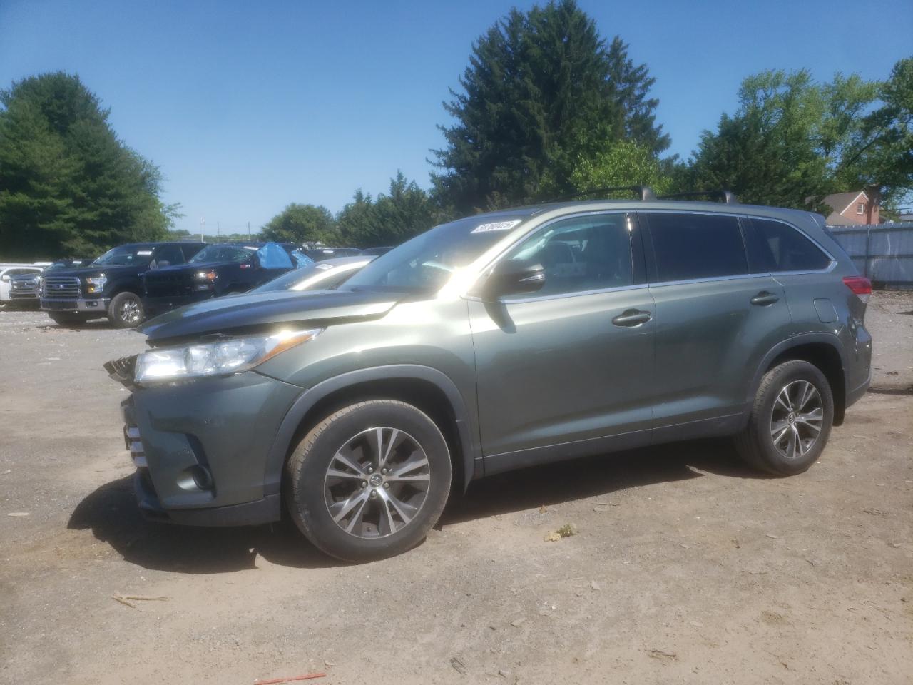 2019 Toyota Highlander Le იყიდება Finksburg-ში, MD - Front End