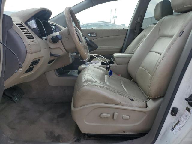  NISSAN MURANO 2012 White