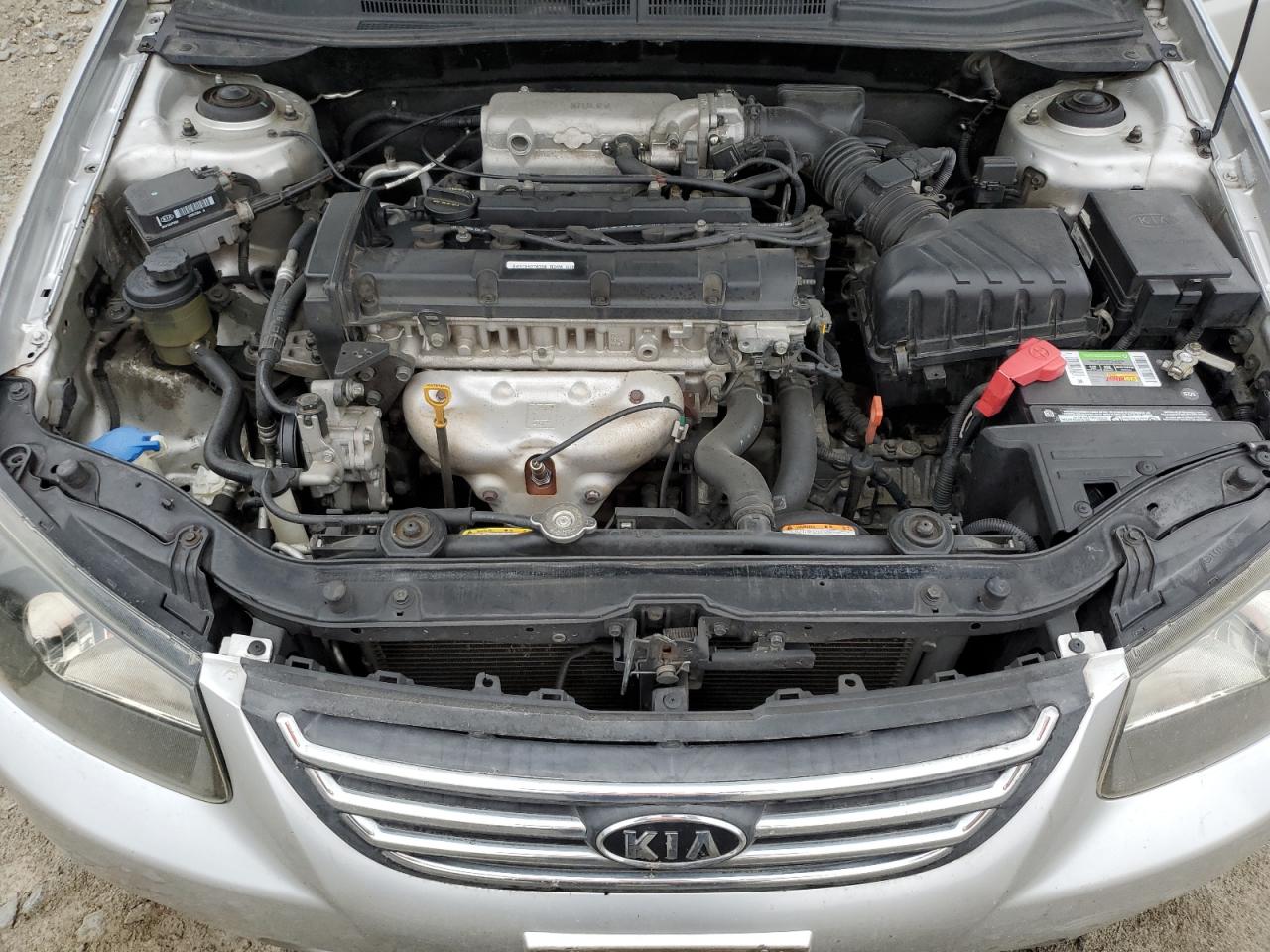 2009 Kia Spectra Ex VIN: KNAFE222295621999 Lot: 61991305