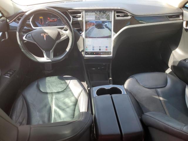  TESLA MODEL S 2014 Czerwony