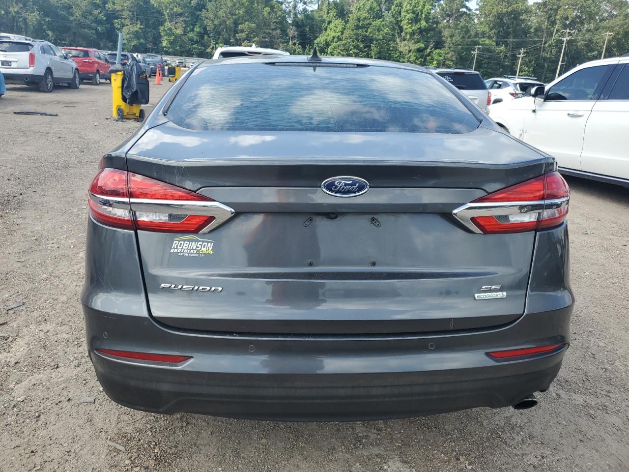 2019 Ford Fusion Se VIN: 3FA6P0HD6KR267259 Lot: 61581045