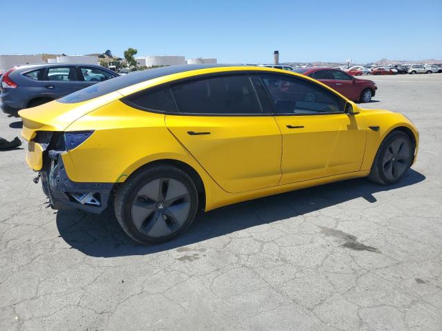  TESLA MODEL 3 2018 Żółty