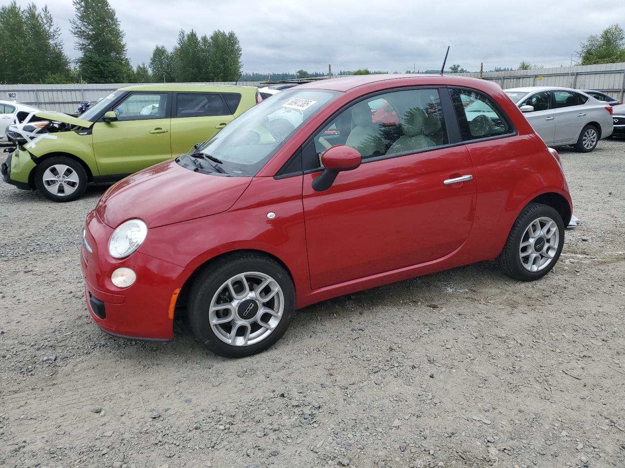 3C3CFFAR7CT105223 FIAT 500 Photo 1
