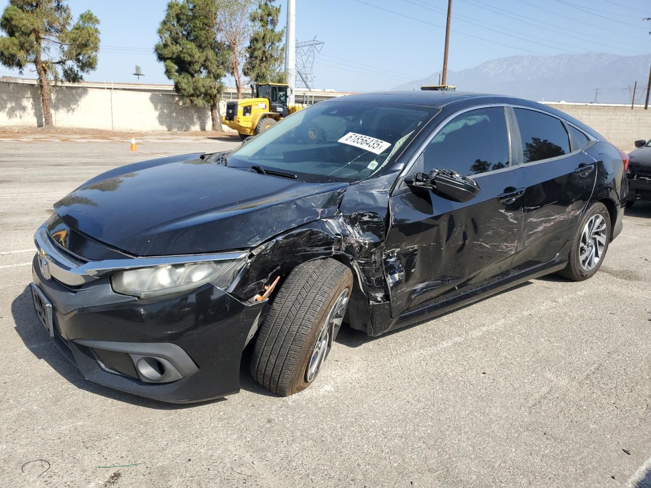 2016 Honda Civic Ex იყიდება Rancho Cucamonga-ში, CA - Side