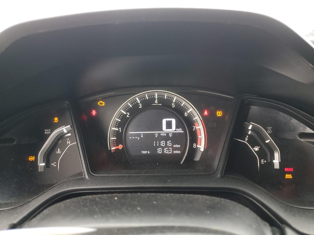 2016 Honda Civic Lx VIN: 19XFC2F58GE231889 Lot: 59487775