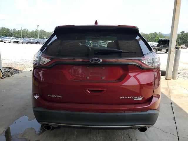  FORD EDGE 2017 Red
