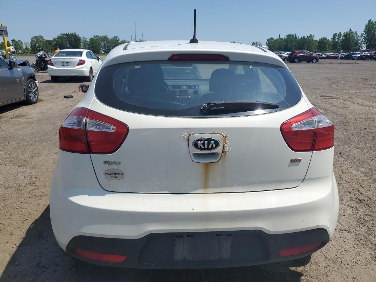 2014 Kia Rio Lx VIN: KNADM5A35E6945720 Lot: 62648235