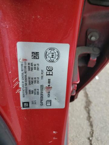 2015 BUICK VERANO   