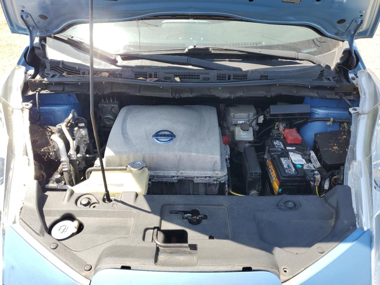 2013 Nissan Leaf S VIN: 1N4AZ0CP5DC408166 Lot: 59425695
