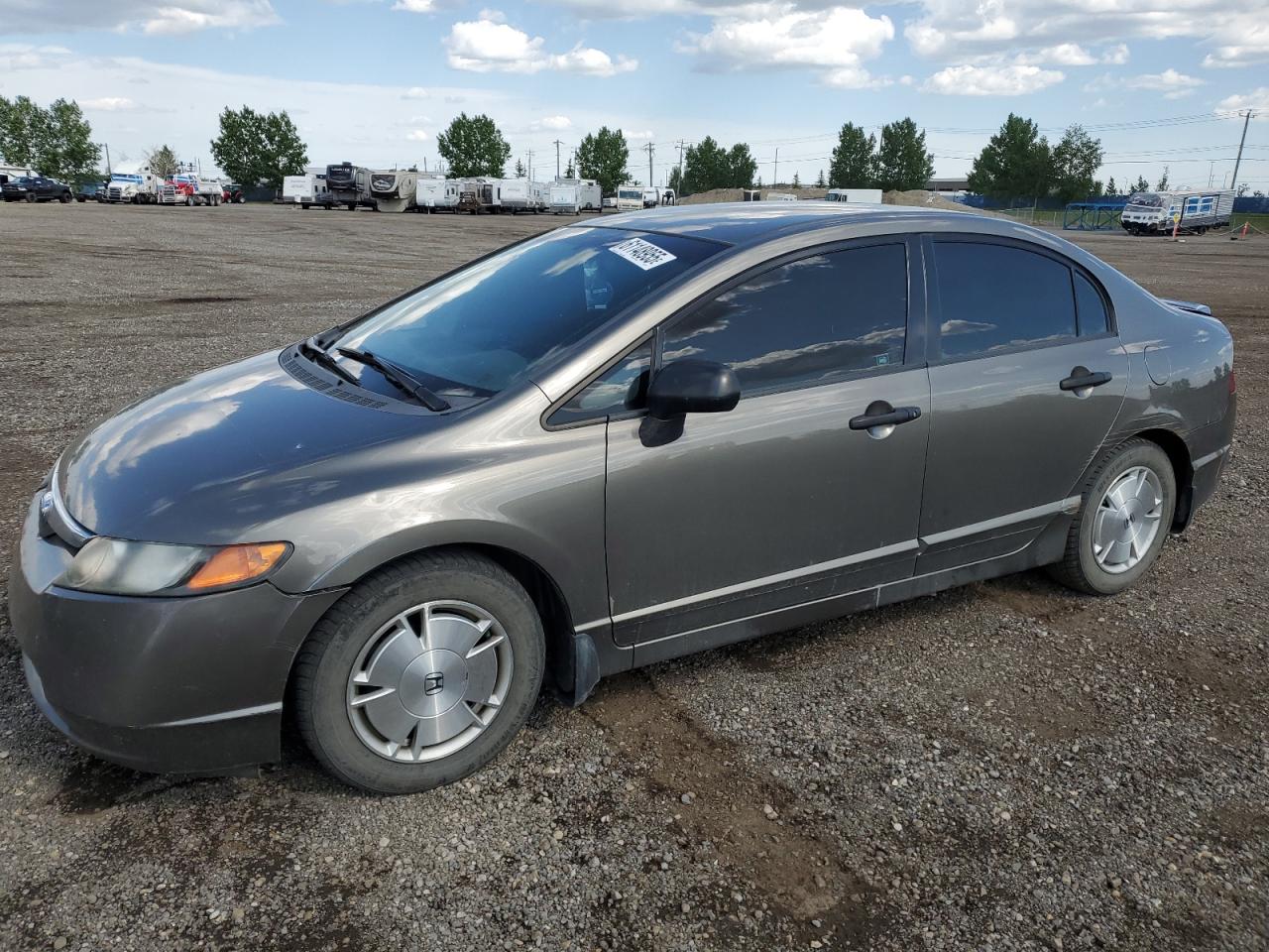 2008 Honda Civic Dx-G за продажба в Rocky View County, AB - Rear End
