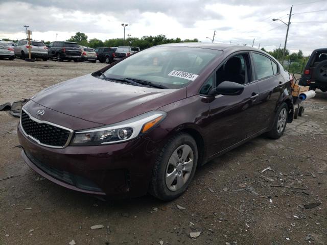  KIA FORTE 2018 Бургунді