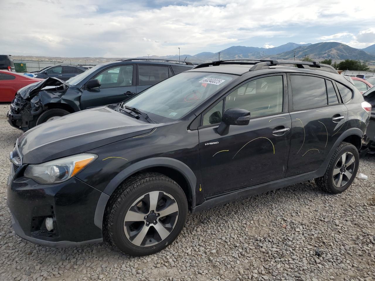 2015 Subaru Xv Crosstrek 2.0I Hybrid на продаже в Magna, UT - Rear End