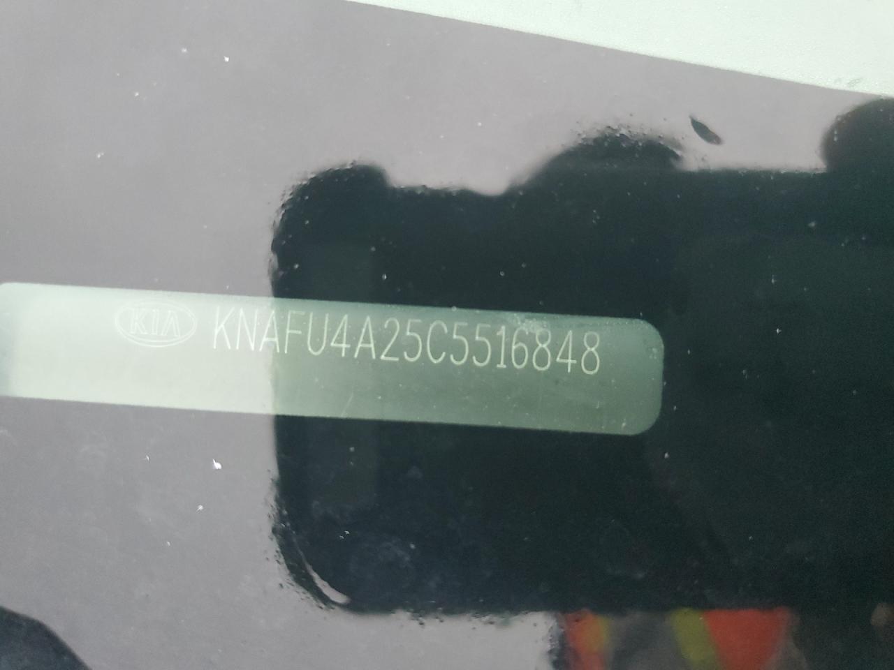 2012 Kia Forte Ex VIN: KNAFU4A25C5516848 Lot: 62309875