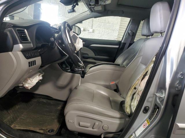  TOYOTA HIGHLANDER 2017 Srebrny