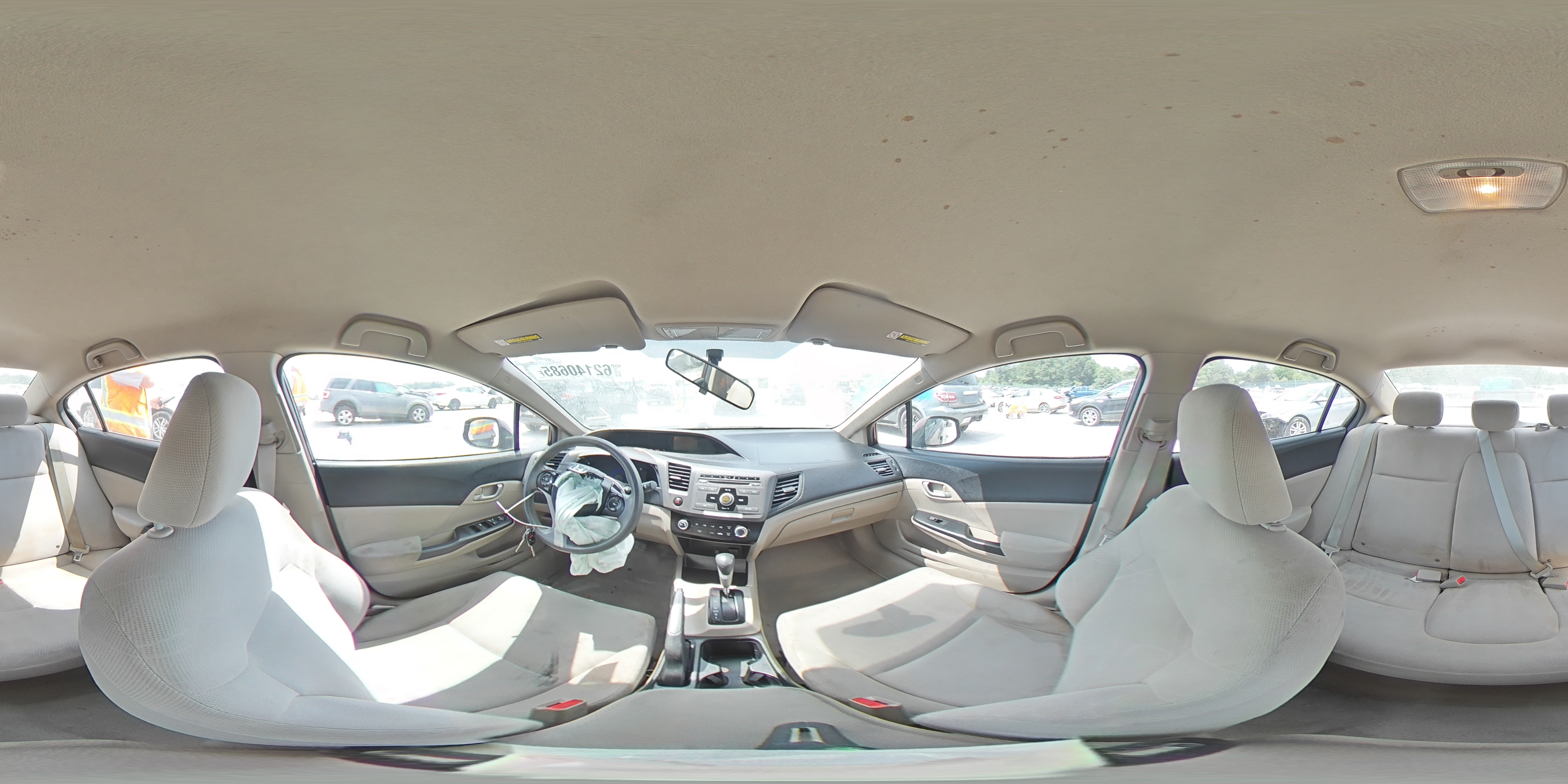 2012 Honda Civic Lx VIN: 2HGFB2F57CH571473 Lot: 62140685