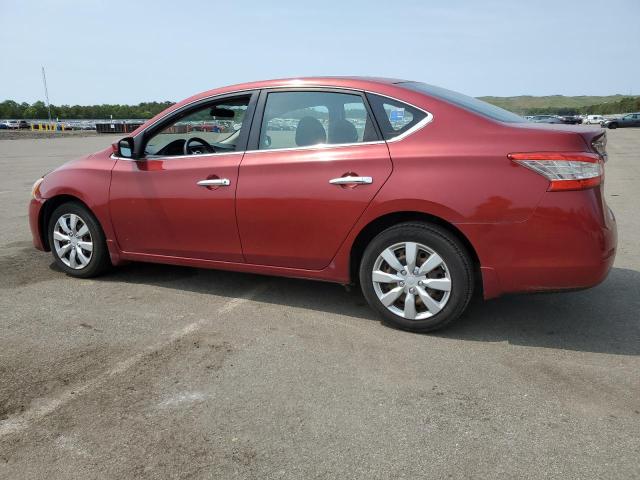  NISSAN SENTRA 2014 Czerwony