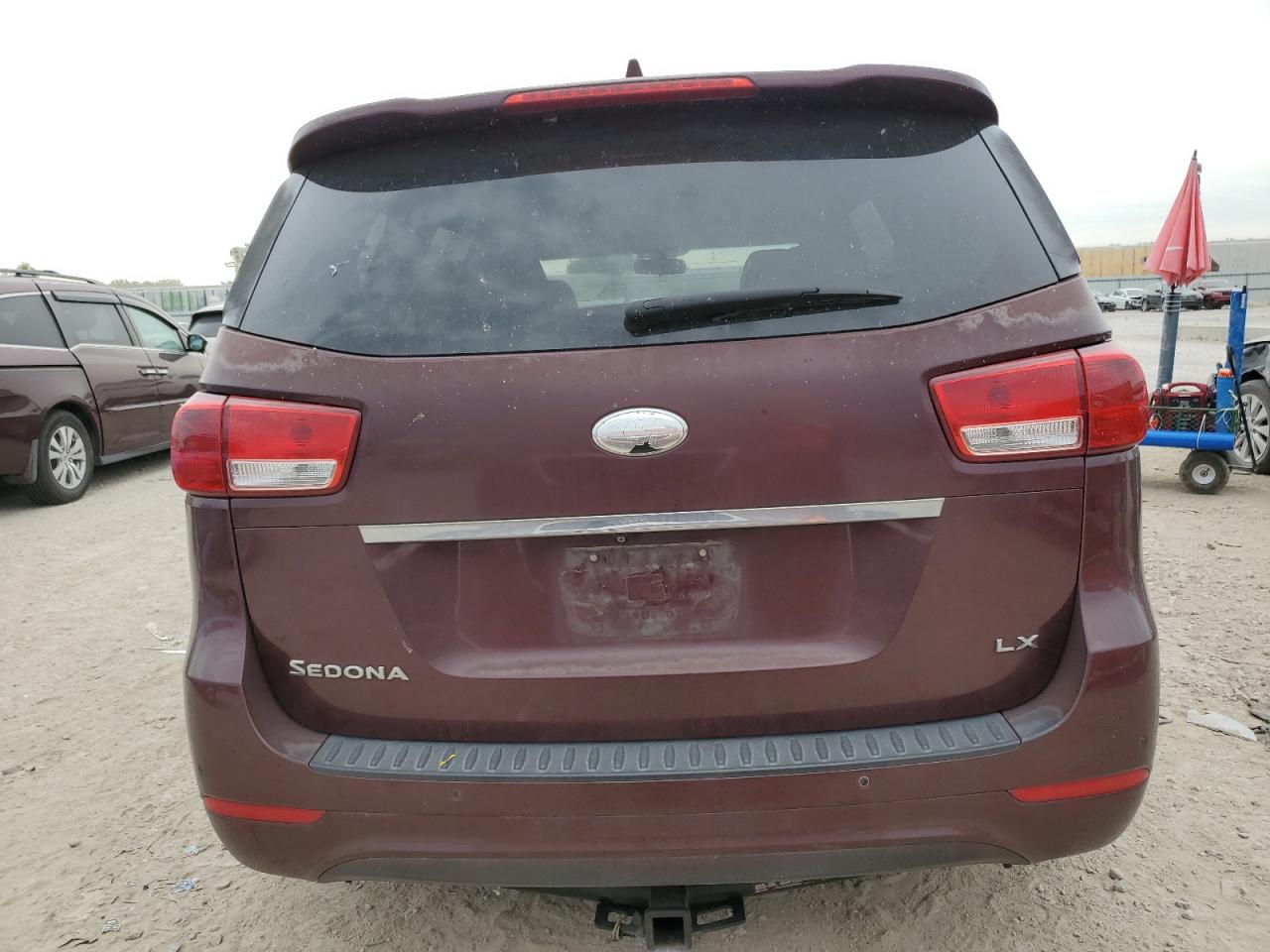2015 Kia Sedona Lx VIN: KNDMB5C11F6021202 Lot: 61305275