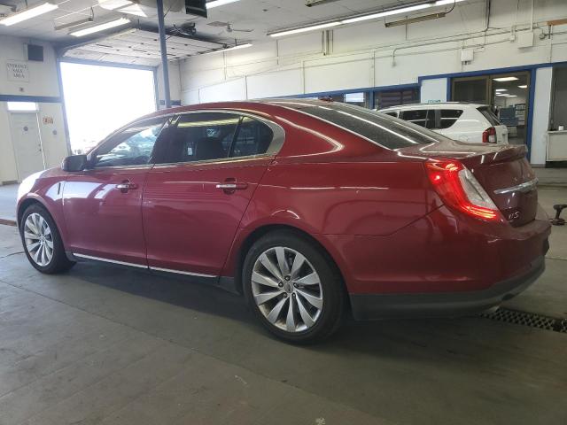  LINCOLN MKS 2015 Czerwony