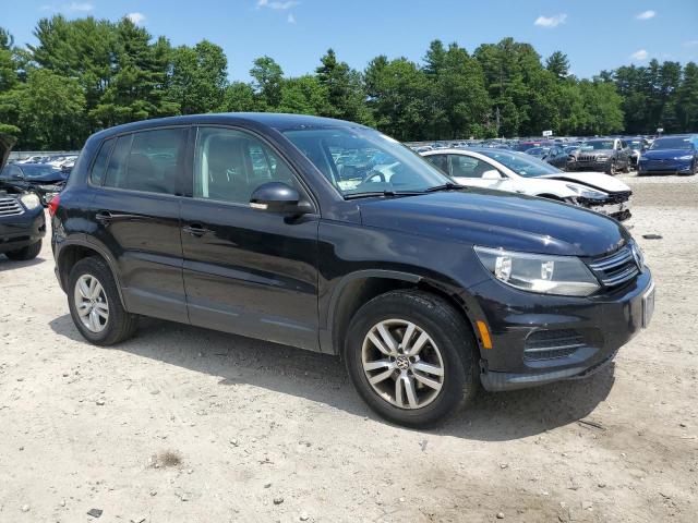  VOLKSWAGEN TIGUAN 2012 Черный