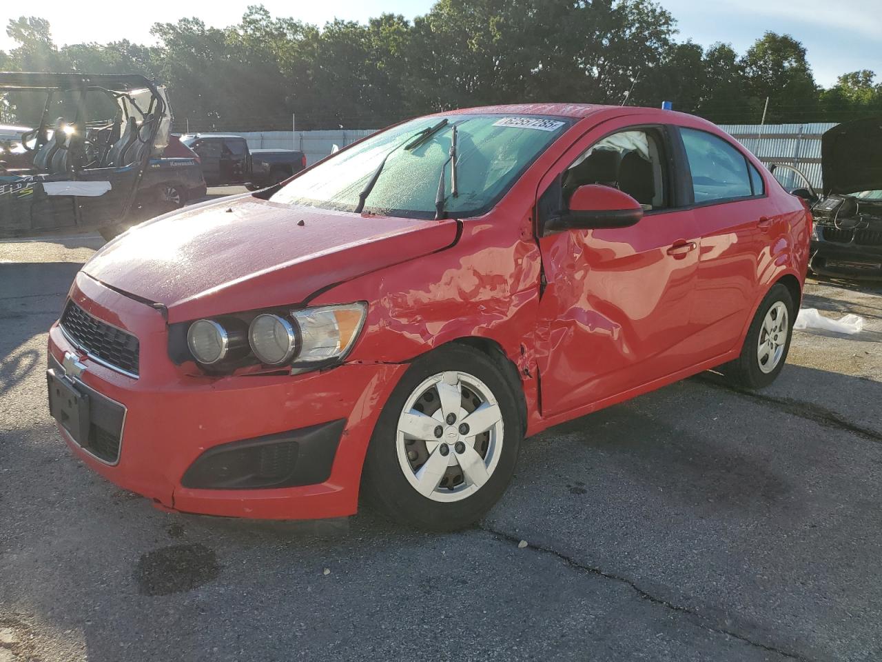 CHEVROLET SONIC 2014 VIN 1G1JA5SH1E4173553