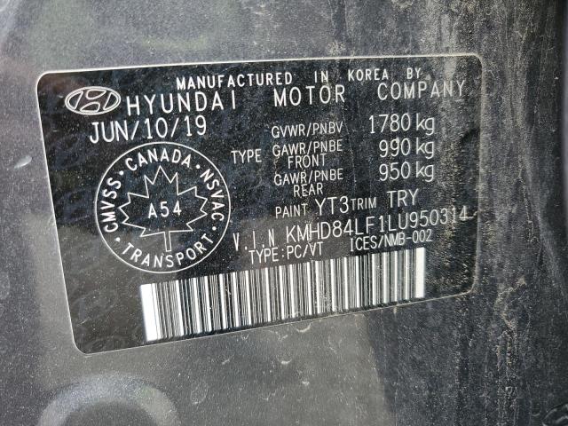 2020 HYUNDAI ELANTRA SEL  