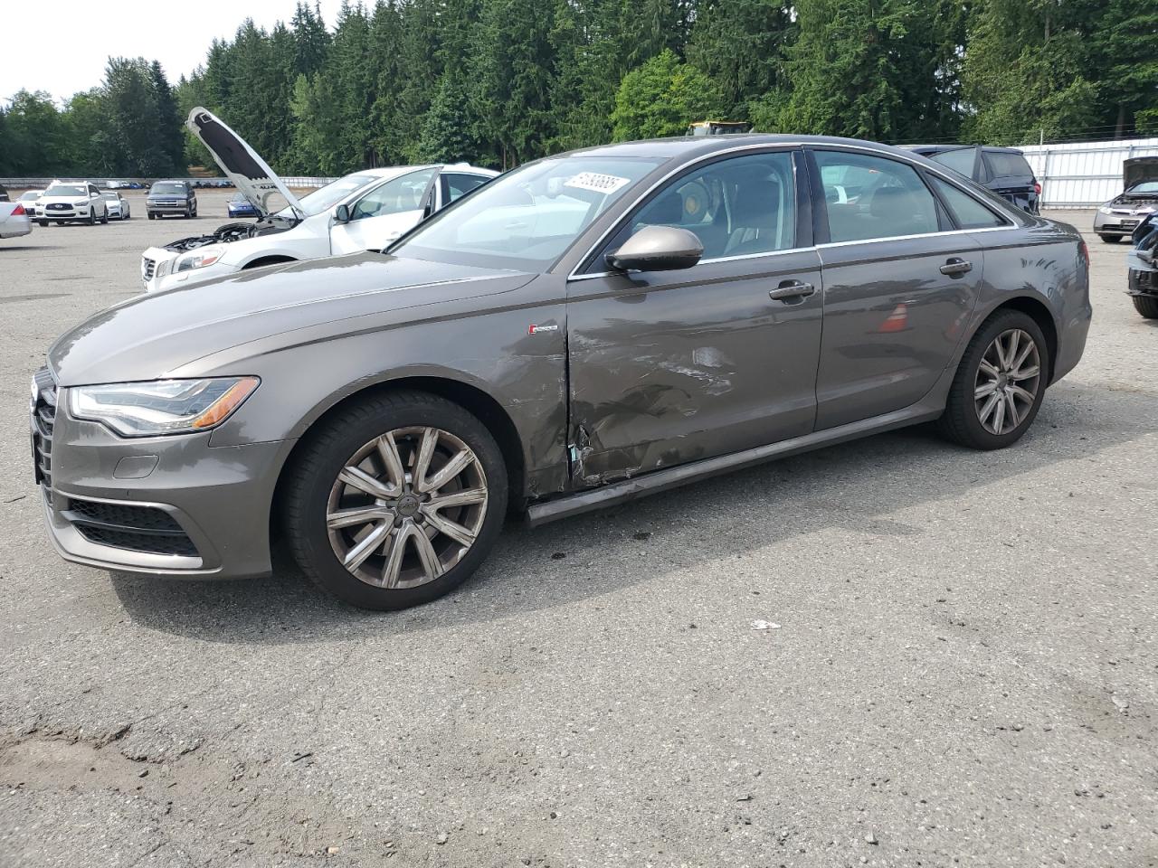 2012 Audi A6 للبيع في Arlington، WA - Side