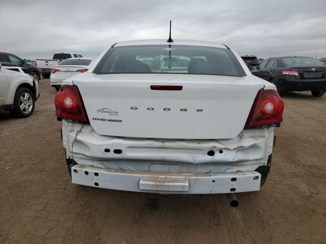  DODGE AVENGER 2013 White