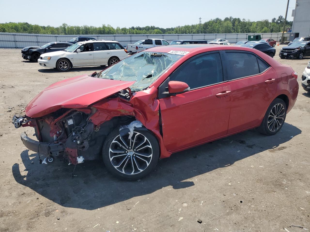 TOYOTA COROLLA 2014 VIN 2T1BURHE6EC019845